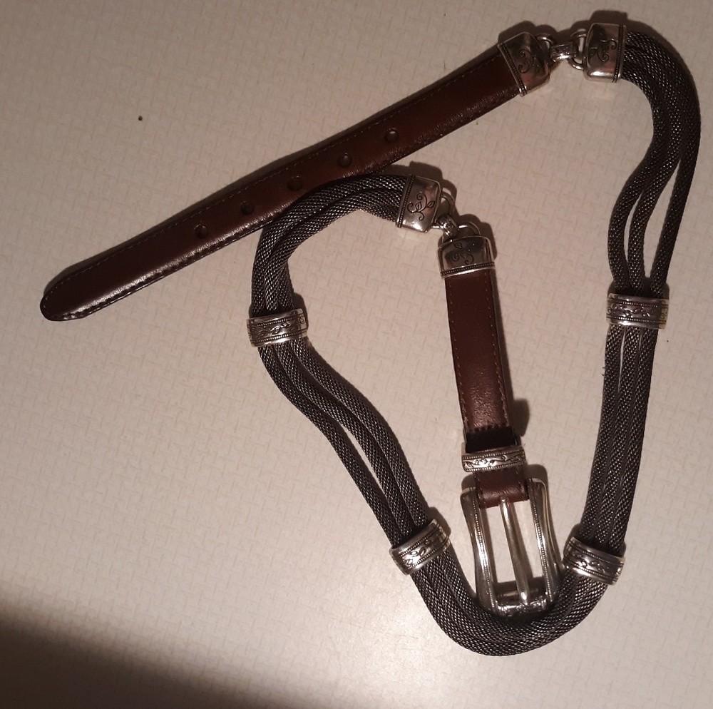 Vintage rare and unique Brighton chain belt